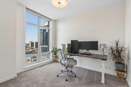 1702-530 12 Avenue Sw, Calgary, AB - Indoor Photo Showing Bedroom
