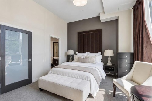 1702-530 12 Avenue Sw, Calgary, AB - Indoor Photo Showing Bedroom