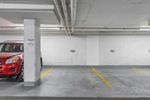 1702-530 12 Avenue Sw, Calgary, AB - Indoor Photo Showing Garage
