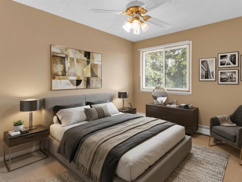 3204-4001C 49 Street Nw, Calgary, AB - Indoor Photo Showing Bedroom