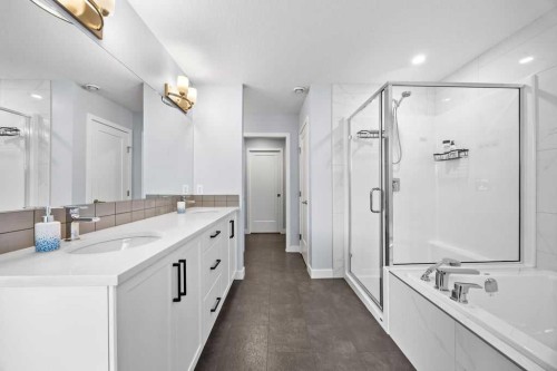 338 Magnolia Way Se, Calgary, AB - Indoor Photo Showing Bathroom