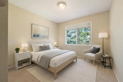 81 Prominence View Sw, Calgary, AB - Indoor Photo Showing Bedroom