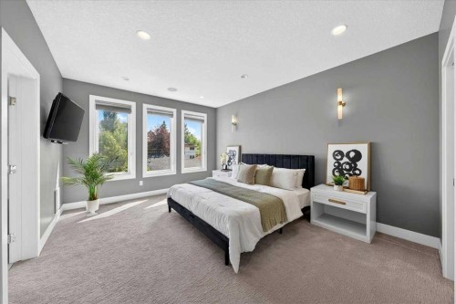 217 32 Avenue Nw, Calgary, AB - Indoor Photo Showing Bedroom