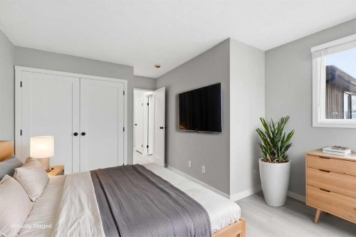 34-420 Grier Avenue Ne, Calgary, AB - Indoor Photo Showing Bedroom