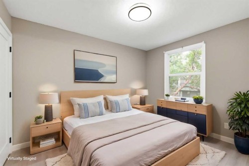 34-420 Grier Avenue Ne, Calgary, AB - Indoor Photo Showing Bedroom