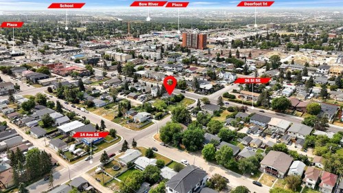 1506 36 Street Se, Calgary, AB - Outdoor With View
