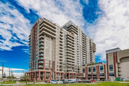 1205-8710 Horton Road Sw, Calgary, AB - Outdoor With Balcony With Facade
