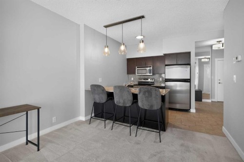 1205-8710 Horton Road Sw, Calgary, AB - Indoor Photo Showing Kitchen