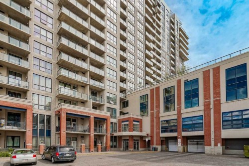 1205-8710 Horton Road Sw, Calgary, AB - Outdoor With Balcony With Facade