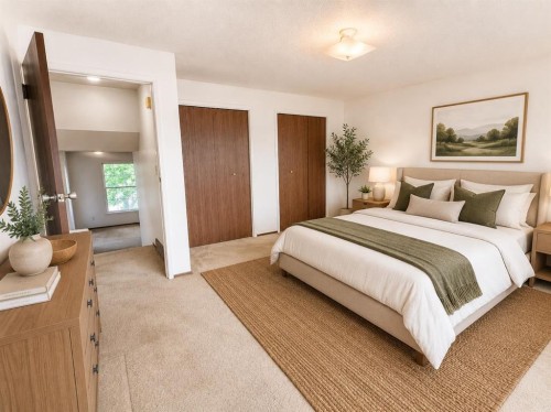88 Castleglen Way Ne, Calgary, AB - Indoor Photo Showing Bedroom