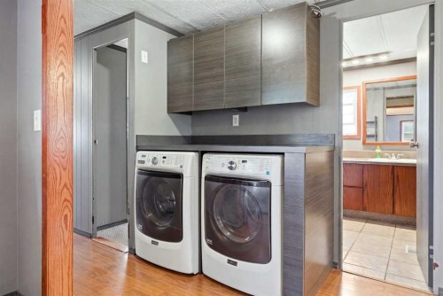 129 Big Hill Place Se, Airdrie, AB - Indoor Photo Showing Laundry Room