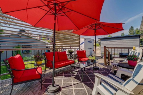 6111 Bow Crescent Nw, Calgary, AB - Outdoor With Deck Patio Veranda