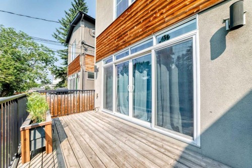 1317 20 Avenue Nw, Calgary, AB - Outdoor With Deck Patio Veranda With Exterior