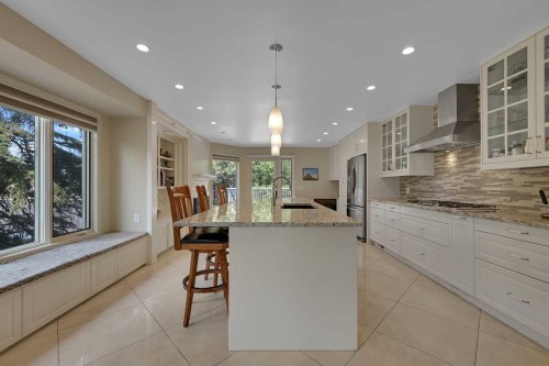 80 Edforth Way Nw, Calgary, AB - Indoor Photo Showing Kitchen With Upgraded Kitchen