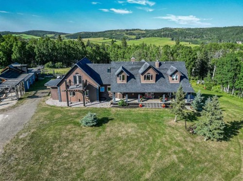 311068 Parkins Road West, Rural Foothills County, AB - Outdoor With Deck Patio Veranda With View
