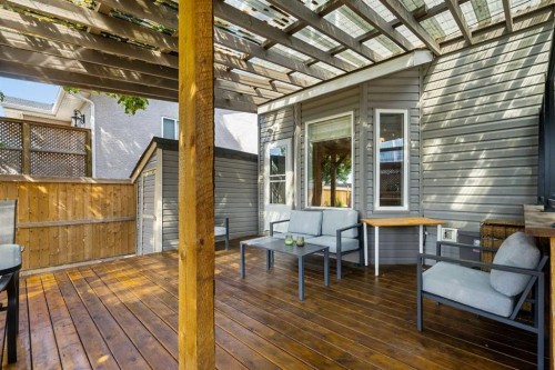232 Harvest Glen Place Ne, Calgary, AB - Outdoor With Deck Patio Veranda With Exterior