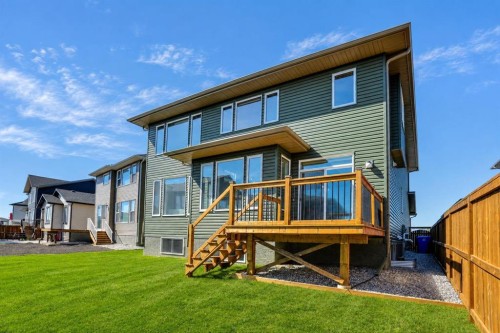 45 Dawson Gardens, Chestermere, AB - Outdoor With Deck Patio Veranda