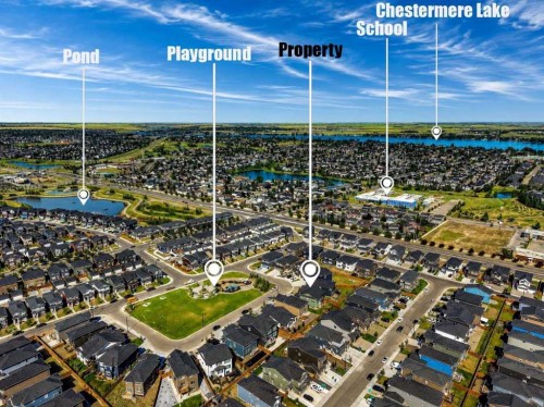 45 Dawson Gardens, Chestermere, AB -  With View