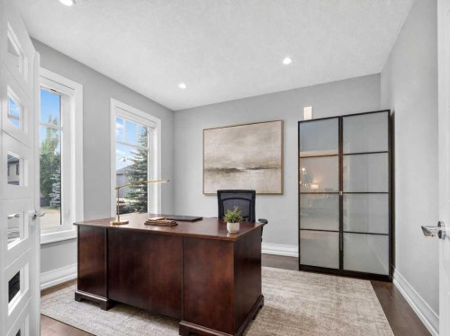 123 Aspen Summit Heath Sw, Calgary, AB - Indoor Photo Showing Office