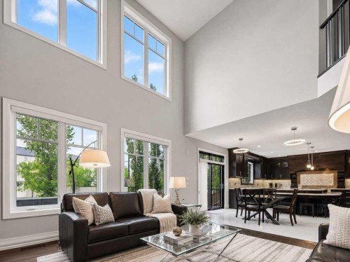 123 Aspen Summit Heath Sw, Calgary, AB - Indoor Photo Showing Living Room