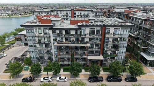 105-2231 Mahogany Boulevard Se, Calgary, AB - Outdoor With Body Of Water
