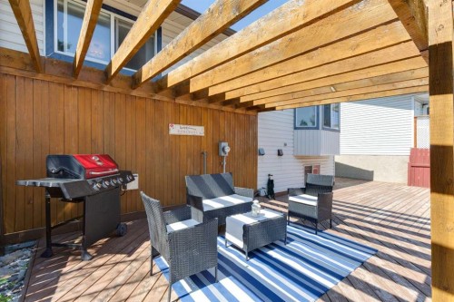 1208 Ranchlands Boulevard Nw, Calgary, AB - Outdoor With Deck Patio Veranda With Exterior