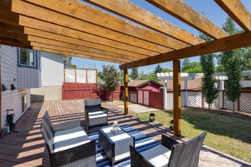 1208 Ranchlands Boulevard Nw, Calgary, AB - Outdoor With Deck Patio Veranda With Exterior