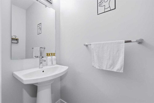 51 Setonstone Row Se, Calgary, AB - Indoor Photo Showing Bathroom