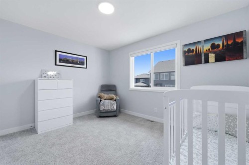 51 Setonstone Row Se, Calgary, AB - Indoor Photo Showing Bedroom