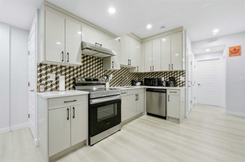 51 Setonstone Row Se, Calgary, AB - Indoor Photo Showing Kitchen With Stainless Steel Kitchen