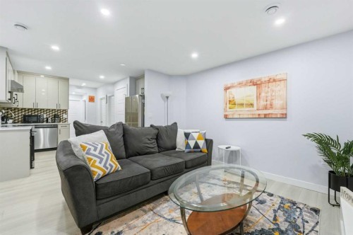 51 Setonstone Row Se, Calgary, AB - Indoor Photo Showing Living Room