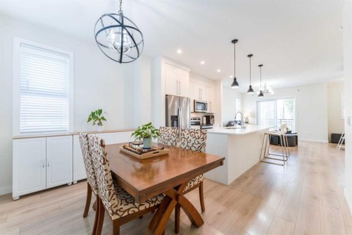 402-72 Cornerstone Manor Ne, Calgary, AB - Indoor Photo Showing Dining Room
