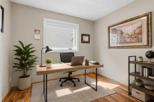 142 Riverview Circle Se, Calgary, AB - Indoor Photo Showing Office
