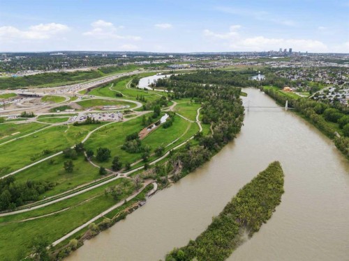 142 Riverview Circle Se, Calgary, AB - Outdoor With Body Of Water With View