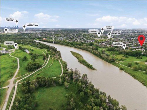 142 Riverview Circle Se, Calgary, AB - Outdoor With View