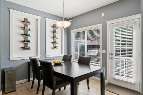 105 Bridlerange Place Sw, Calgary, AB - Indoor Photo Showing Dining Room