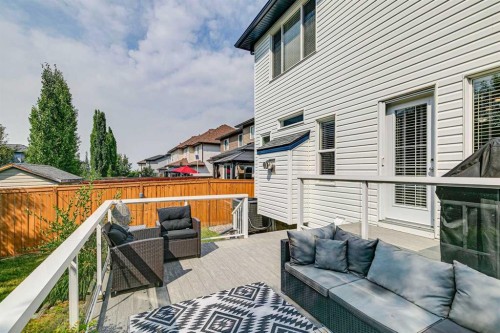 105 Bridlerange Place Sw, Calgary, AB - Outdoor With Deck Patio Veranda With Exterior