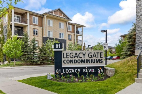 2201-81 Legacy Boulevard Se, Calgary, AB - Outdoor With Balcony