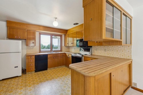 1731 12 Avenue Nw, Calgary, AB - Indoor Photo Showing Kitchen
