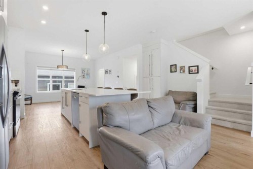 154 Merganser Drive West, Chestermere, AB - Indoor Photo Showing Living Room