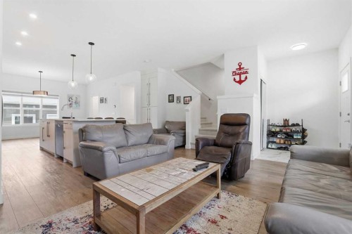 154 Merganser Drive West, Chestermere, AB - Indoor Photo Showing Living Room