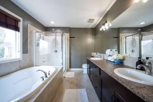 21 Chaparral Valley Court Se, Calgary, AB - Indoor Photo Showing Bathroom