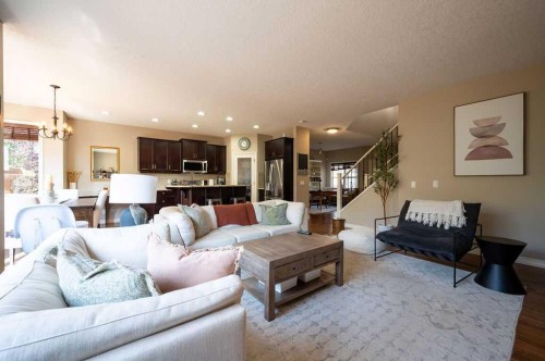 21 Chaparral Valley Court Se, Calgary, AB - Indoor Photo Showing Living Room