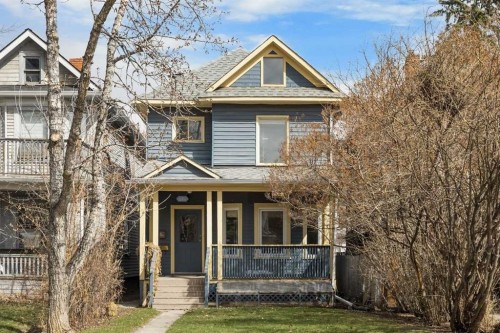 528 21 Avenue Sw, Calgary, AB - Outdoor With Deck Patio Veranda With Facade
