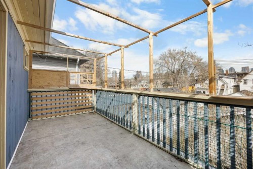 528 21 Avenue Sw, Calgary, AB - Outdoor With Balcony With Exterior