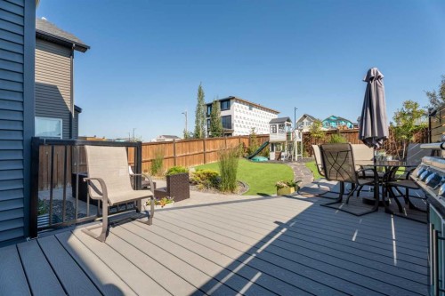 6 Storm Mountain Place, Okotoks, AB - Outdoor With Deck Patio Veranda