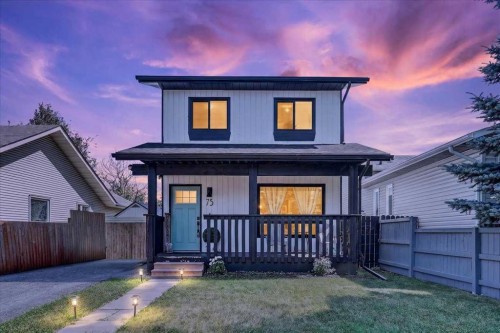 75 Shawglen Way Sw, Calgary, AB - Outdoor With Deck Patio Veranda