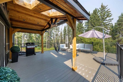 15 Elbow River Point, Rural Rocky View County, AB - Outdoor With Deck Patio Veranda With Exterior