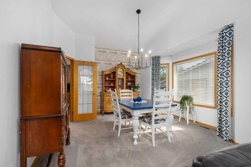 1114 Whitfield Avenue, Crossfield, AB - Indoor Photo Showing Dining Room