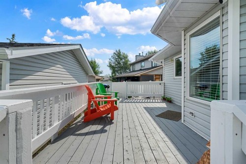 1114 Whitfield Avenue, Crossfield, AB - Outdoor With Deck Patio Veranda With Exterior
